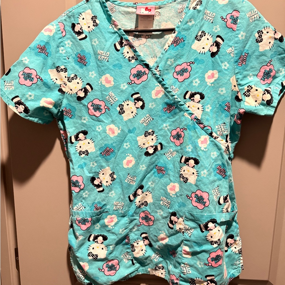 Hello Kitty Scrub Top